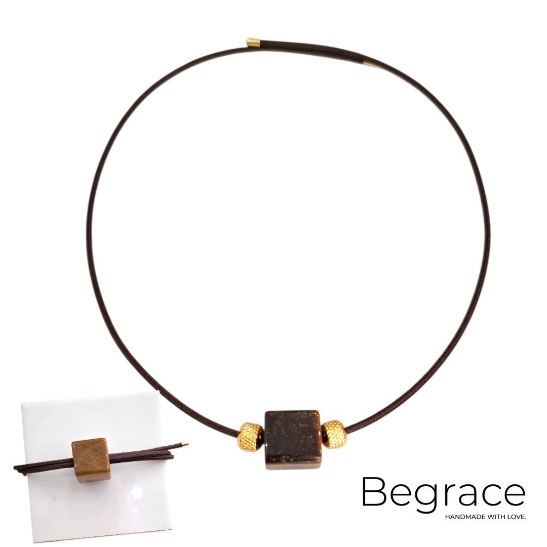 Colar  / Pulseira Olho Tigre