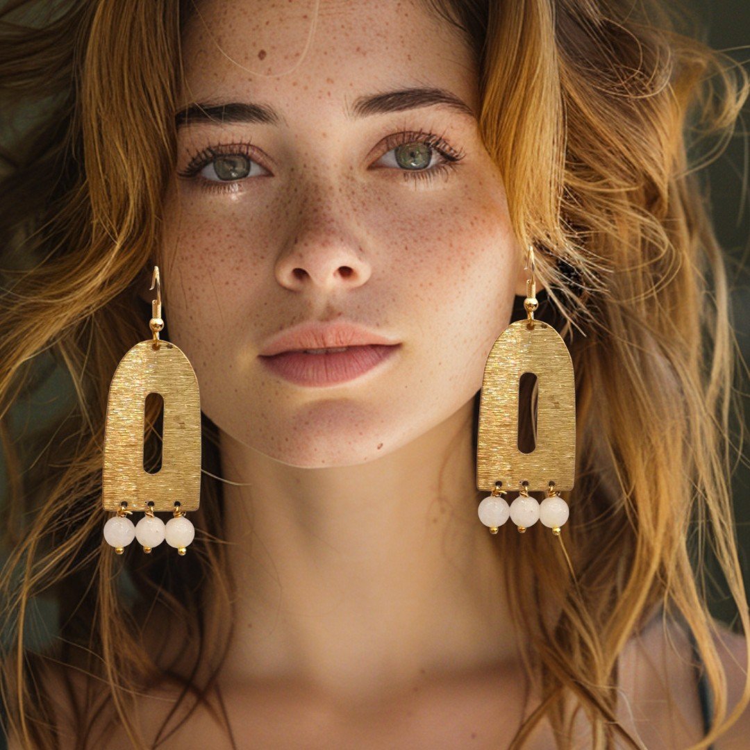 Brincos Hanna Cristal